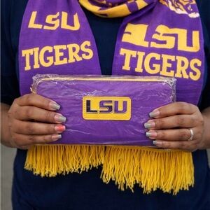 NWT LSU Purple and Yellow Wallet